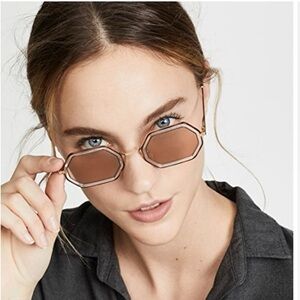 CHLOÉ octagon Tally Sunglasses